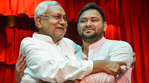 Nitish Kumar & Tejashwi Yadav