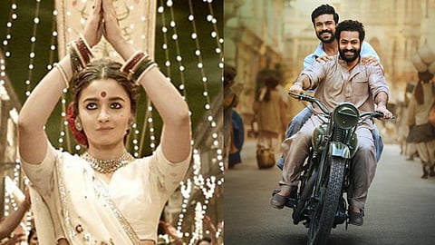 Screengrabs from the films