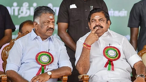 Edappadi K Palaniswami and O Panneerselvam