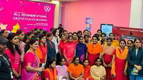 Volkswagen's ?First All Women City Store? in Coimbatore