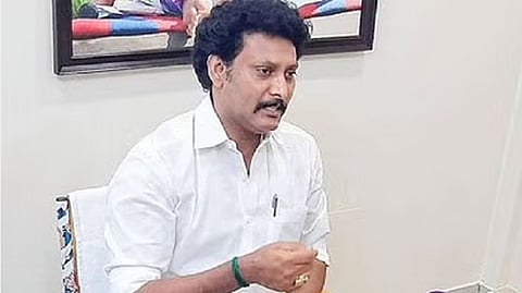School Education Minister Anbil Mahesh Poyyamozhi