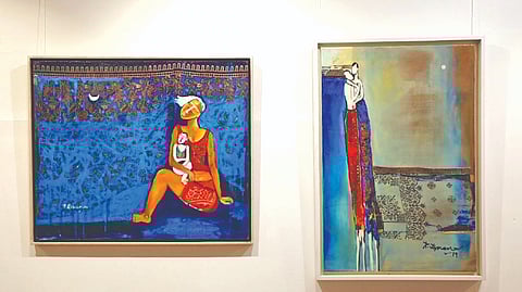 Artist explores concept of love & affection through art, sculptures