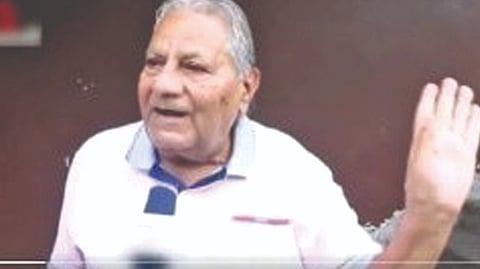 Viewer’s take on old film shared with false angle