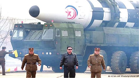 North Korean officials