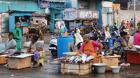 Kasimedu fish market