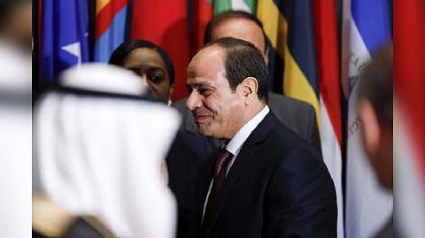 Egyptian President Abdel-Fattah al-Sisi