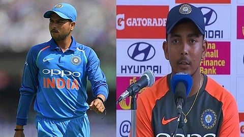 Kuldeep Yadav, Prithvi Shaw
