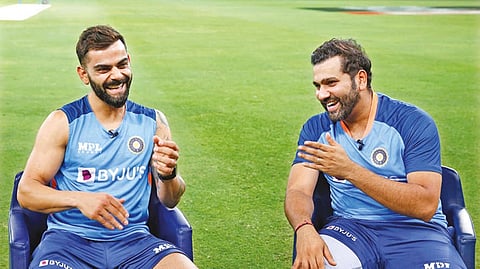 Virat Kohli and Rohit Sharma