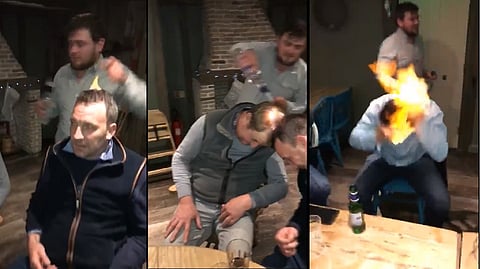 Screengrab from the video