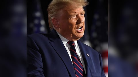 Former US President Donald Trump