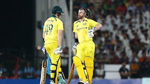 Matthew Wade powers Australia to 90/5