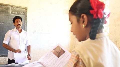 School Education Minister Anbil Mahesh Poyyamozhi visited Pudukottai government school (File pic)