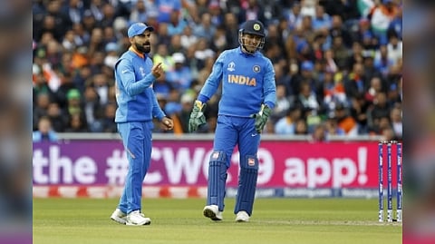 Virat Kohli and MS Dhoni