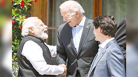 Prime Minister Narendra Modi and Russian President Vladimir Putin