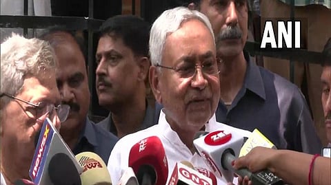 Bihar Chief Minister Nitish Kumar