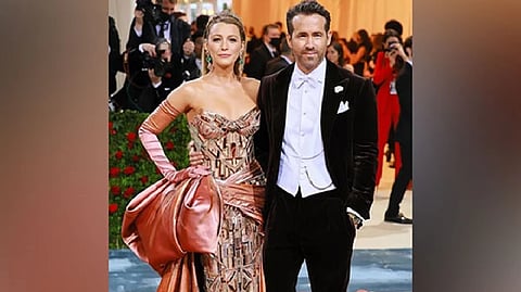 Ryan Reynolds with Blake Lively