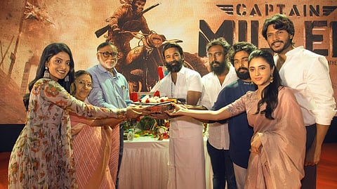 Cast and crew of ?Captain Miller?