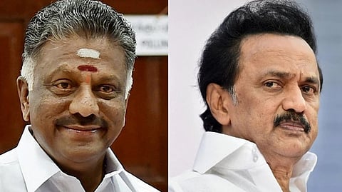 O Panneerselvam; MK Stalin