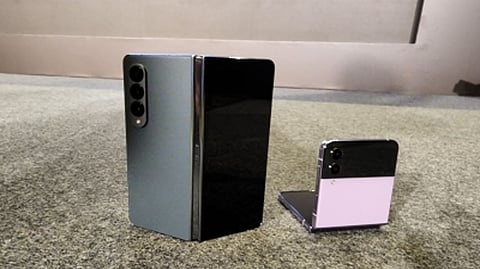 Samsung foldable phone