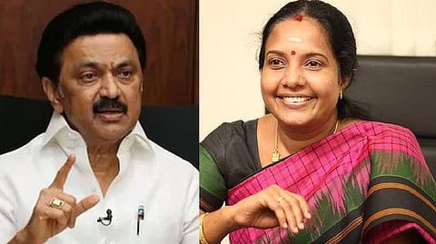 CM MK Stalin; Vanathi Srinivasan