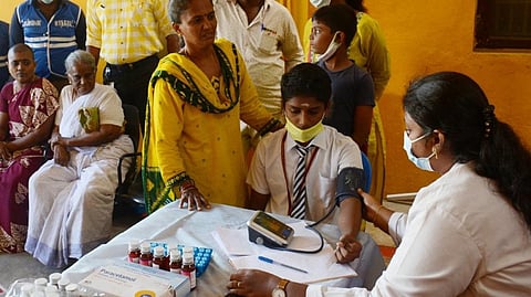 A fever camp in Kolathur