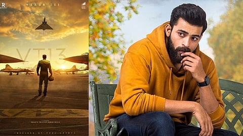 Poster of 'Varun Tej 13'; Actor Varun Tej