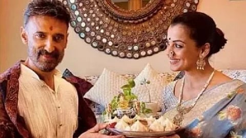 Mugdha Godse and Rahul Dev