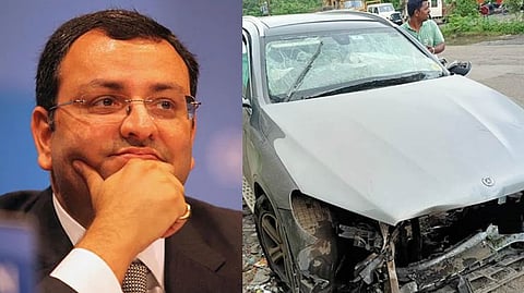 Cyrus Mistry; Visual of the car crash