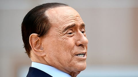 Former Italian premier Silvio Berlusconi