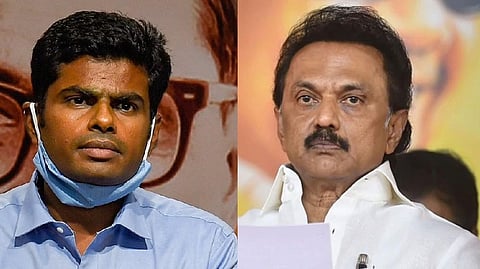 K Annamalai; CM MK Stalin