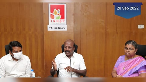 Tamil Nadu Health Minister Ma Subramanian