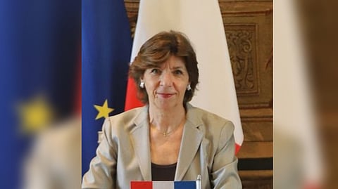 French Foreign Minister Catherine Colonna
