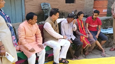 Uttarakhand Chief Minister Pushkar Singh Dhami met Ankita Bhandari's parents
