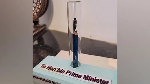 Gift presented to PM Narendra Modi to be auctioned