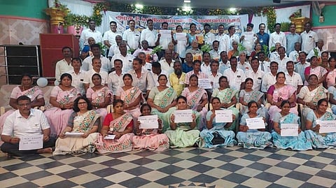 Former students of Tiruvallur govt school reunite after 35 years