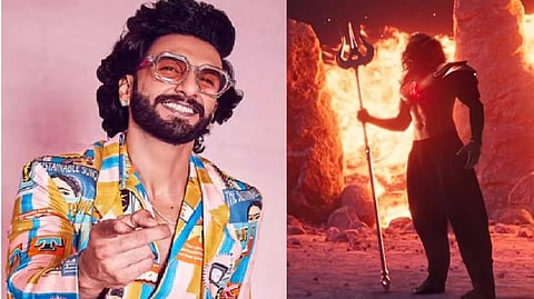 Ranveer Singh; Screengrab from Brahmastra trailer