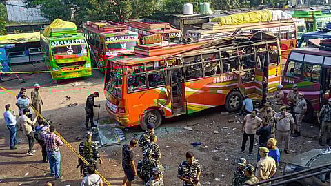 The explosions took place days ahead of the visit of Union Home Minister Amit Shah from October 4