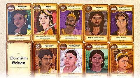 Board game on Ponniyin Selvan