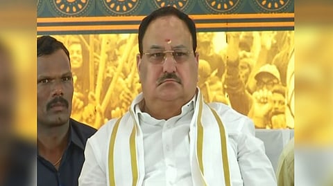 Bharatiya Janata Party president JP Nadda