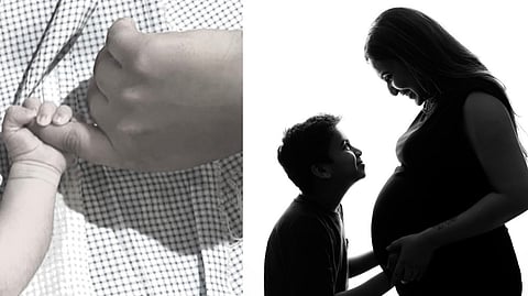 Soundarya Rajinikanth's post with her newborn baby boy.