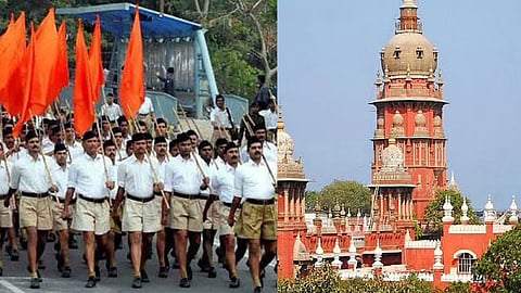 Madras High Court ordered the Tamil Nadu Police to give permission for the RSS rally