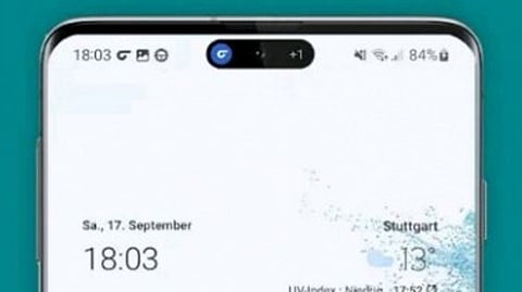 Apple Iphone Dynamic island look alike Dynamicspot comes in android