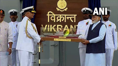 PM Modi commissions India?s 1st indigenous aircraft carrier INS Vikrant