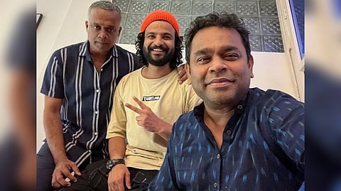 Gautham Vasudev Menon, Neeraj Madhav and AR Rahman