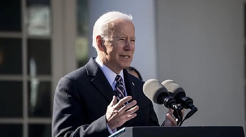 US President Joe Biden