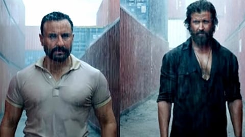 Actors Hrithik Roshan and Saif Ali Khan