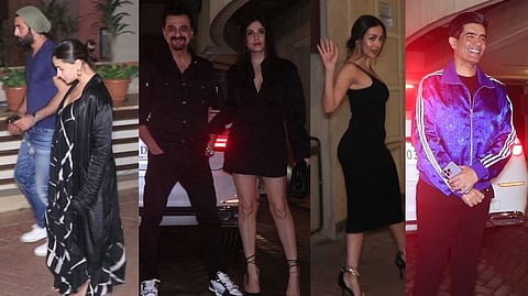 Alia Bhatt and Ranbir Kapoor, Sanjay Kapoor and Maheep Kapoor, Malaika Arora & Manish Malhotra