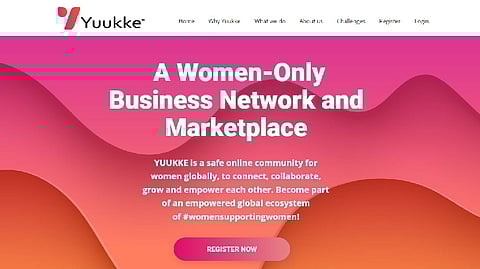 Yuukke website page