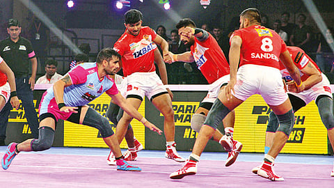 Rahul Chaudhari was one of the top scorers for Jaipur Pink Panthers