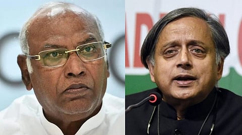 Mallikarjun Kharge; Shashi Tharoor
